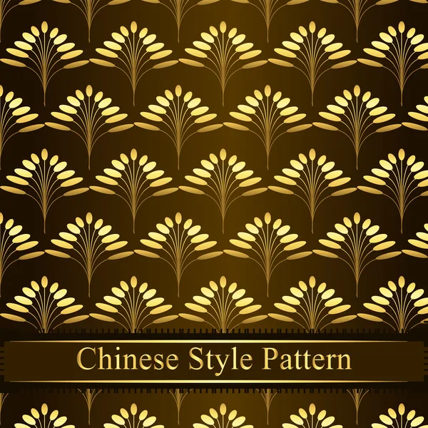 Fondo de patrón chino - Elementos de diseño — Archivo Imágenes Vectoriales