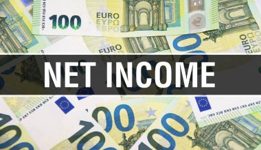 İnternet Gelirleri Konsepti Kapanışı. Amerikan Doları Nakit Para, 3D görüntüleme. Dolar Banknotunda net gelir. Finansal ABD para banknotu Ticari para yatırım kar consepti