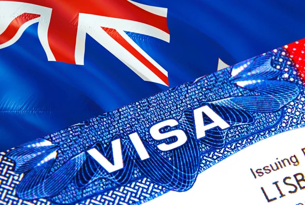 Ангілья Віза Паспорті Сша Імміграція Visa Громадян Ангільї Фокусується Слові — стокове фото