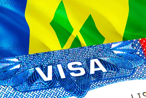 Visa Saint Vincent Les Grenadines Voyage Saint Vincent Les Grenadines — Photo