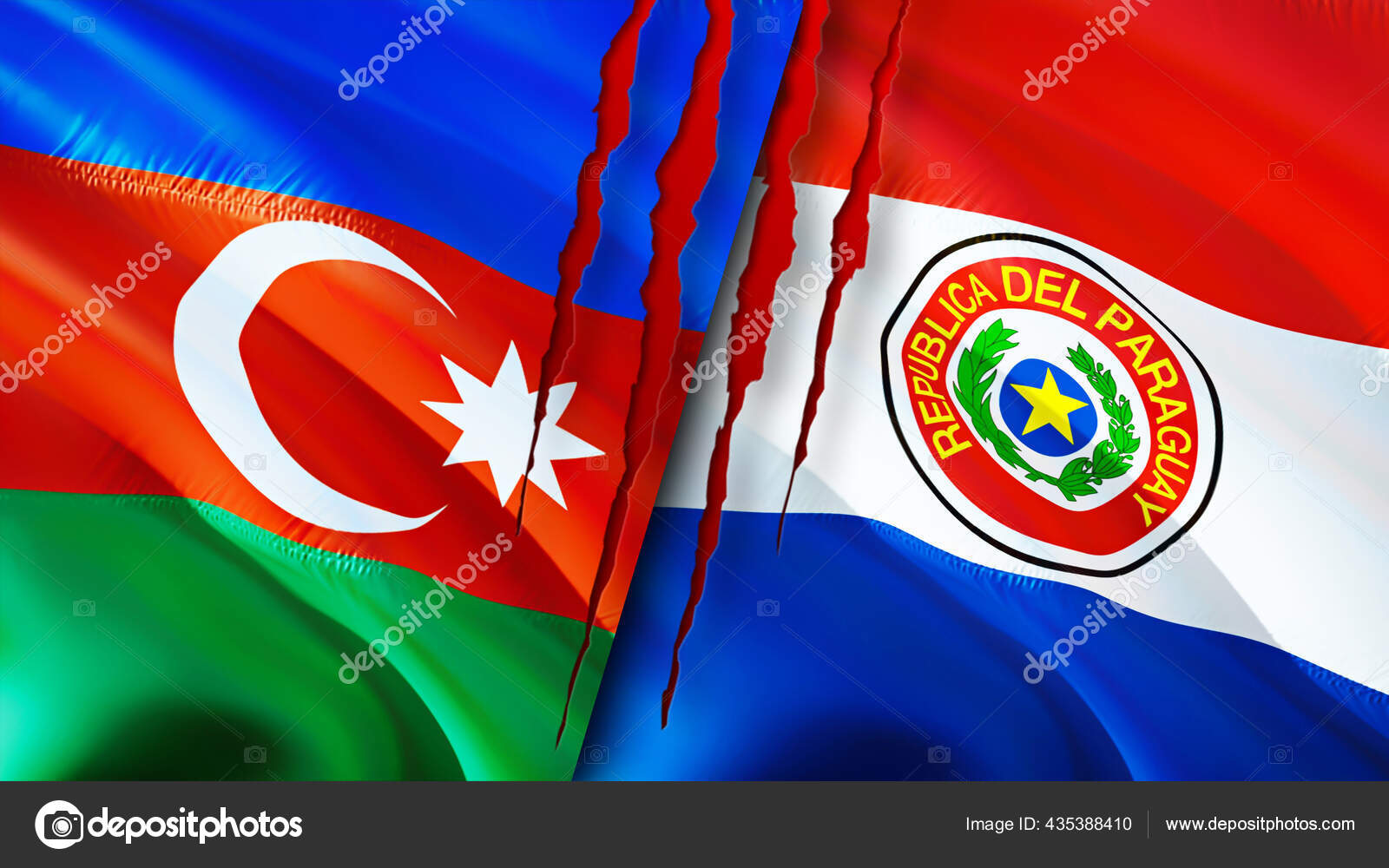 Flaggen Von Aserbaidschan Und Paraguay Mit Narbenkonzept Fahnenschwenken Rendering Konfliktkonzept Stockfotografie Lizenzfreie Fotos C Borkus 435388410 Depositphotos
