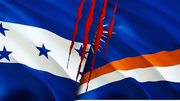 Agitant drapeau coloré de cuba et drapeau national de puerto rico