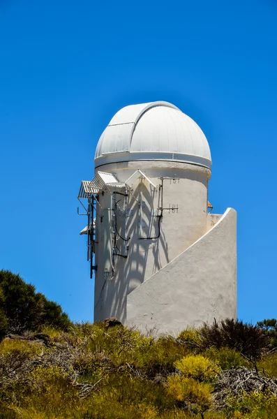 Telescópios do Observatório Astronómico de Teide — Fotografia de Stock