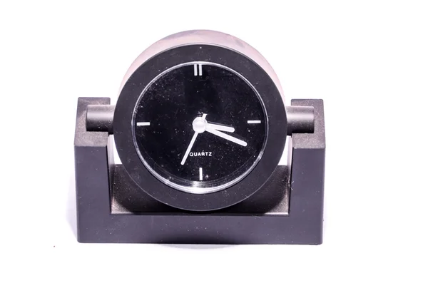 Reloj despertador negro de estilo moderno — Foto de Stock