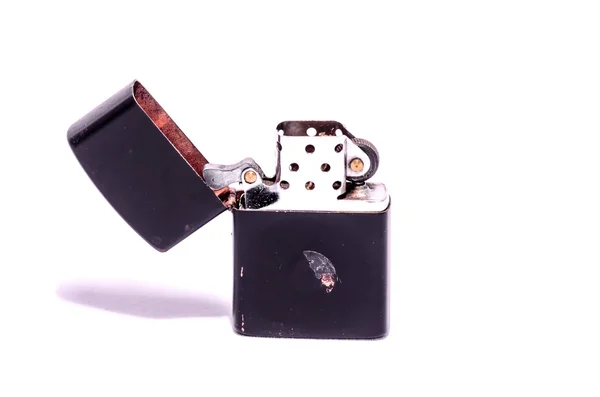 Ve stylu Vintage Zippo zapalovač — Stock fotografie