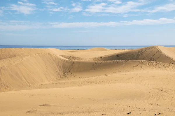 Dune di sabbia deserto — Foto Stock