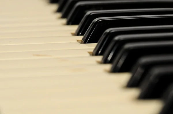 Piano klavier close-up — Stockfoto