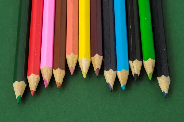 New Colored Pencils Textured — Stock Photo, Image