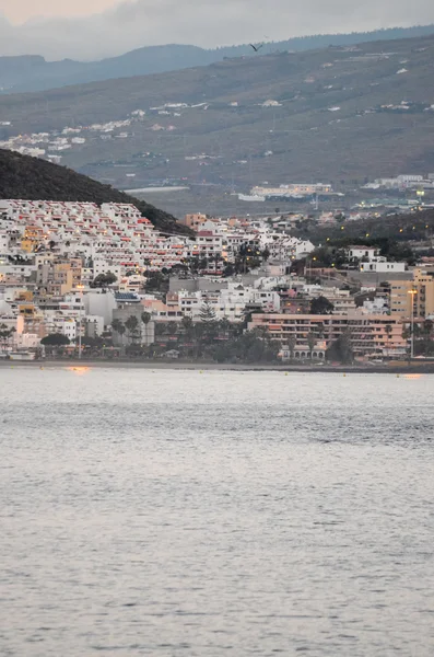 Los Cristianos al mar ciudad —  Fotos de Stock