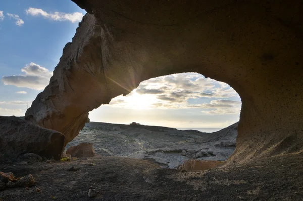 Arco naturale nel deserto — Foto Stock