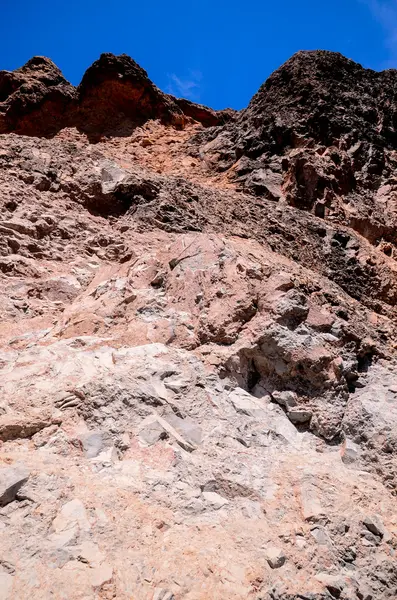 Formación Basáltica de Roca Volcánica en Gran Canaria —  Fotos de Stock