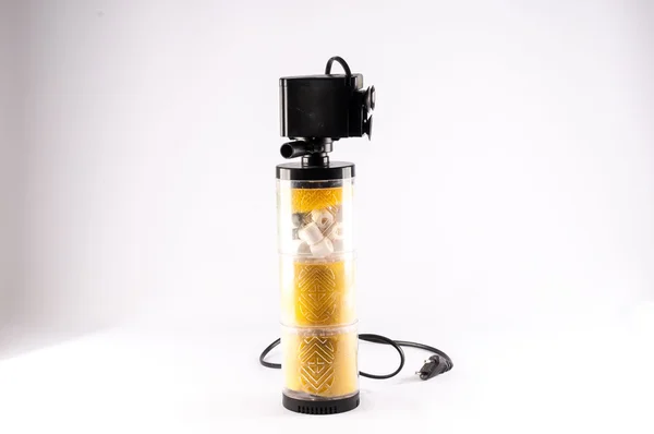 Pompa filtro acquario — Foto Stock