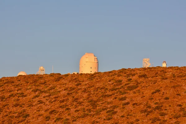 Telescopen van het Astronomisch Observatorium van Teide — Stockfoto