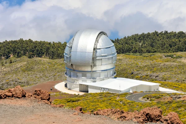 Telescópio do Observatório Astronómico — Fotografia de Stock