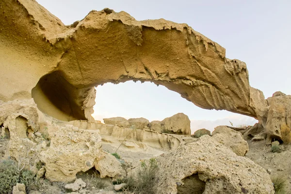 Arco naturale nel deserto — Foto Stock