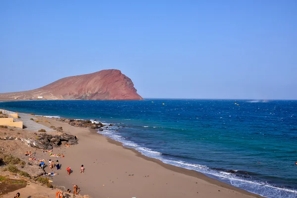 Formation de roches basaltiques volcaniques — Photo