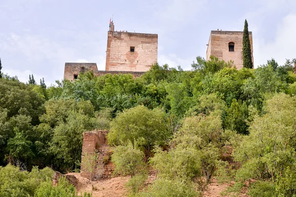 Pohled na historické město Granada — Stock fotografie