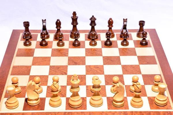 Pieza de ajedrez de madera —  Fotos de Stock