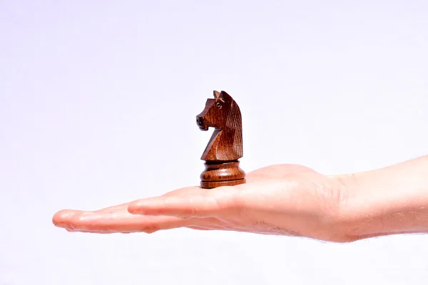 Wooden Chess Piece — Stockfoto