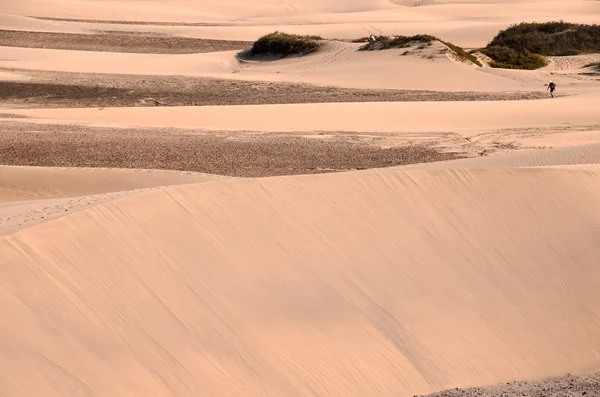 Deserto de Duna de Areia em Maspalomas — Fotografia de Stock