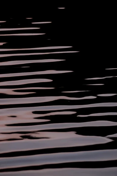Západ slunce voda textura — Stock fotografie