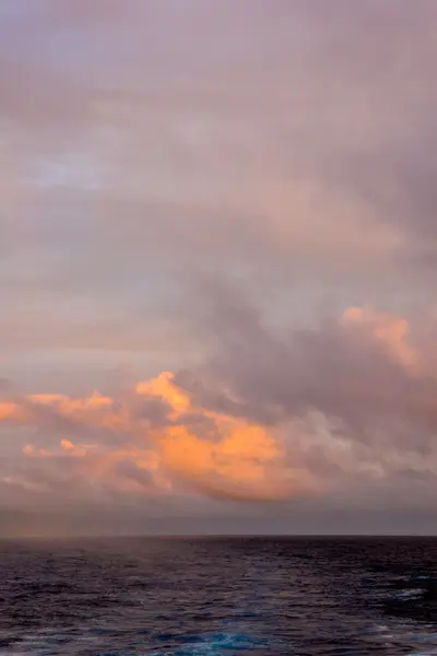 Colored Clouds at Sunset — Stock Photo, Image