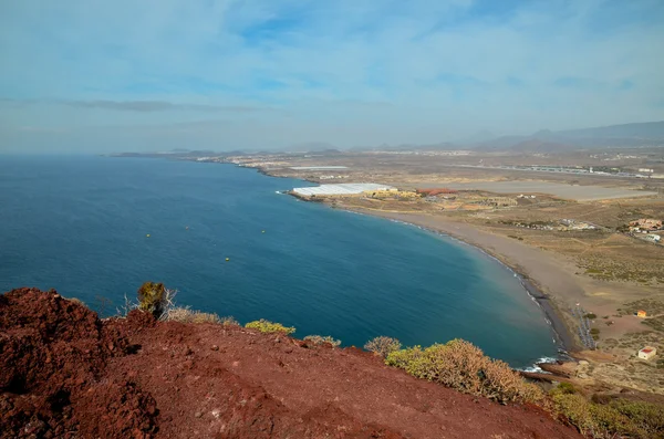 Wort auf den Sand geschrieben — Stockfoto