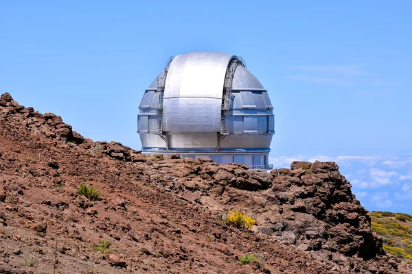 Astronomisch observatorium telescoop — Stockfoto