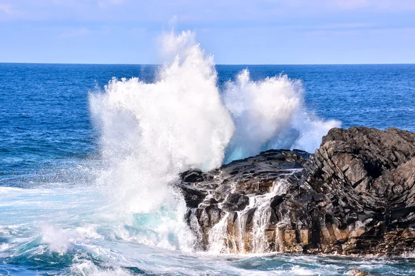 Tropikal volkanik Beach — Stok fotoğraf