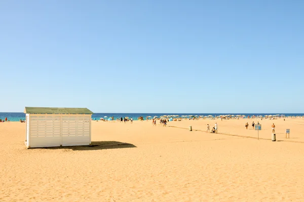 Playa del océano de arena — Foto de Stock