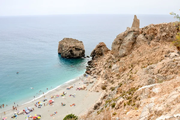 Vista sulla costa del mare — Foto Stock