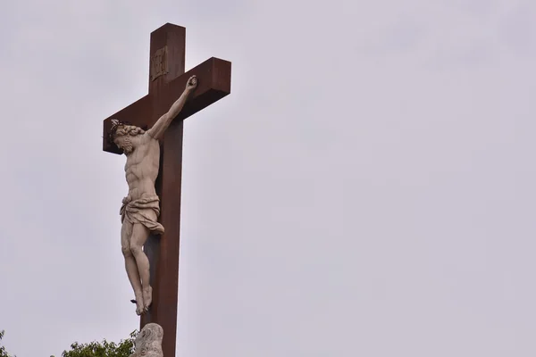 Klassische christliche Statue — Stockfoto