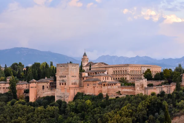 Vista da Cidade Histórica Granada — Fotografia de Stock