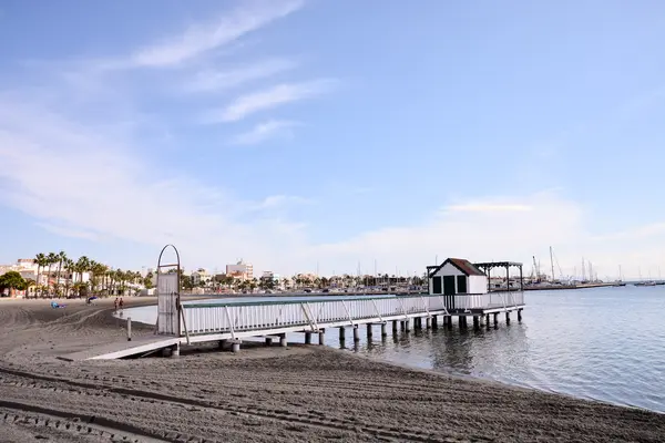 Playa del océano de arena — Foto de Stock