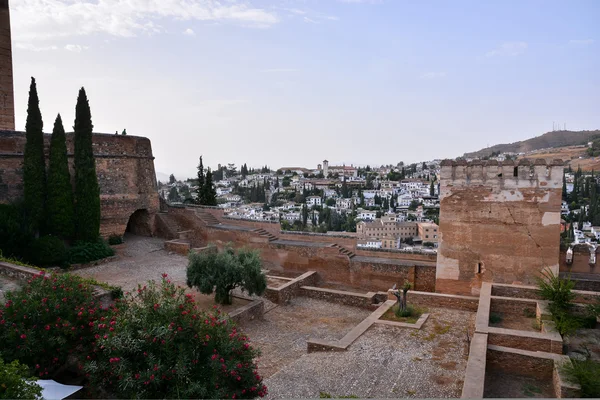 Vista de la Ciudad Histórica Granada —  Fotos de Stock