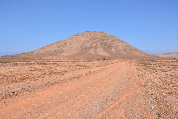 Platteland Desert Dirt Path — Stockfoto