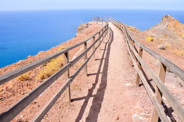 Landsbygd Desert Dirt Path — Stockfoto