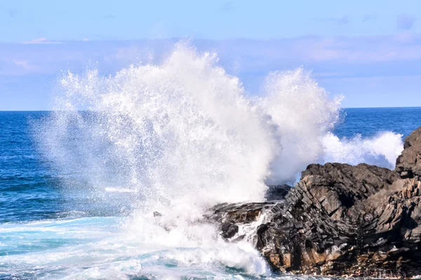 Výhled na oceánské pobřeží — Stock fotografie