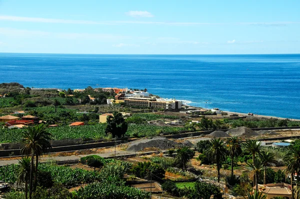 Valle Gran Rey La Gomera görünümünü — Stok fotoğraf