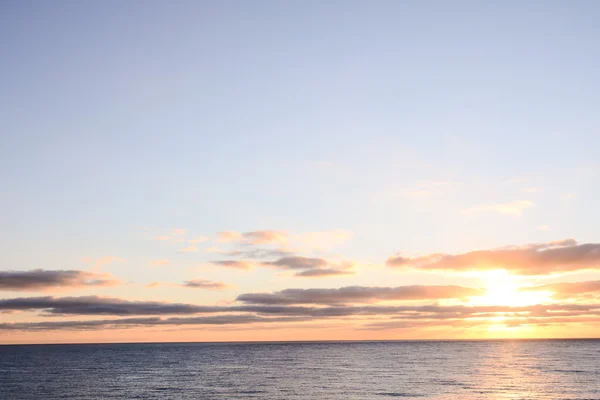 Colored Clouds at Sunset — Stock Photo, Image