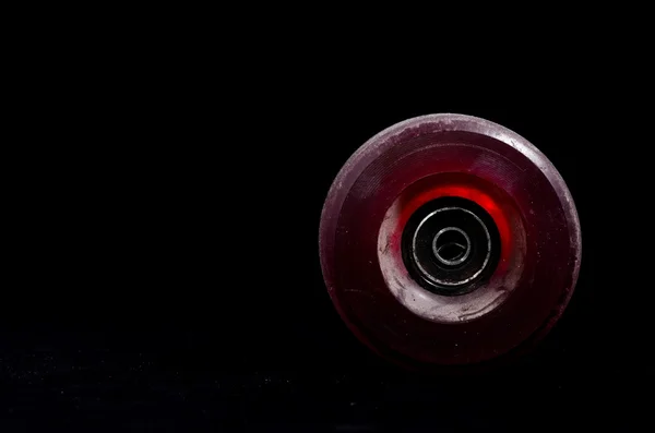 Old Vintage Consumed Skate Wheel — Stock Photo, Image