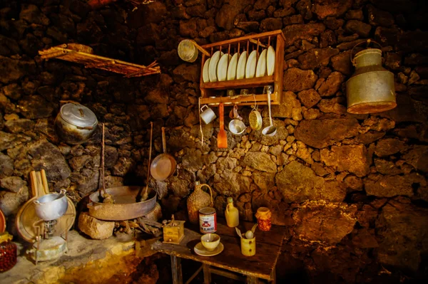 Verlassene Häuser auf El Hierro — Stockfoto