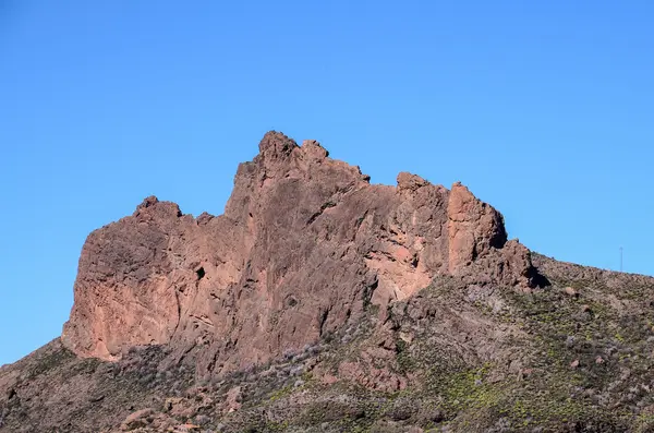 Formación Basáltica de Roca Volcánica en Gran Canaria —  Fotos de Stock