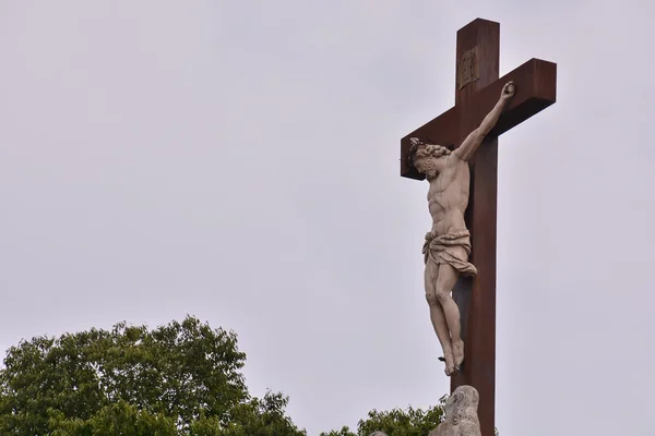 Klassische christliche Statue — Stockfoto