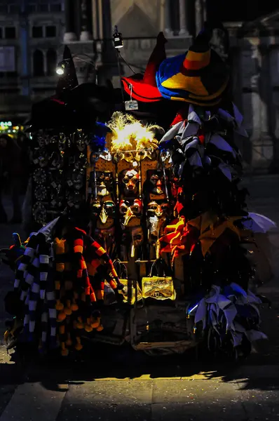 Carnaval tradicional máscara de Veneza — Fotografia de Stock