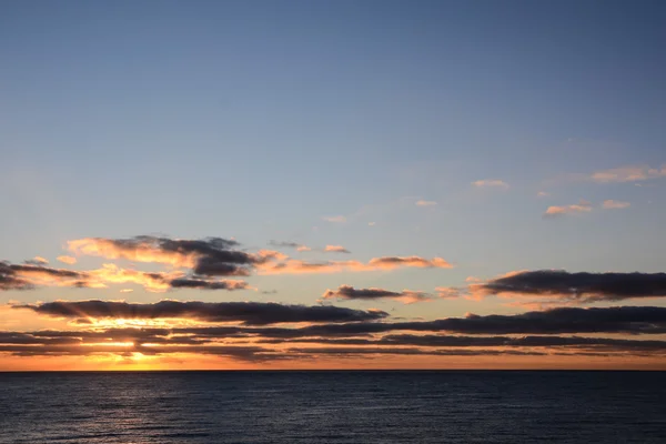 Gün batımında Renkli Bulutlar — Stok fotoğraf