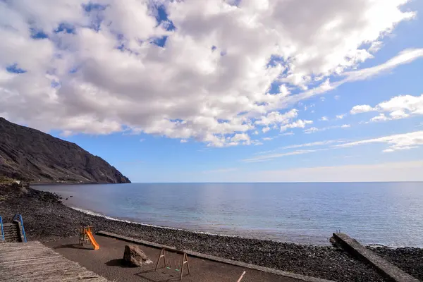 Roque de Bonanza stranden i El Hierro — Stockfoto