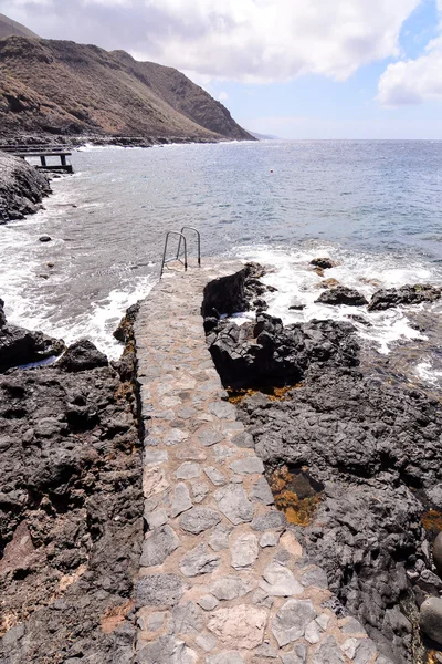 Krajina z El Hierro Kanárské ostrovy Španělsko — Stock fotografie