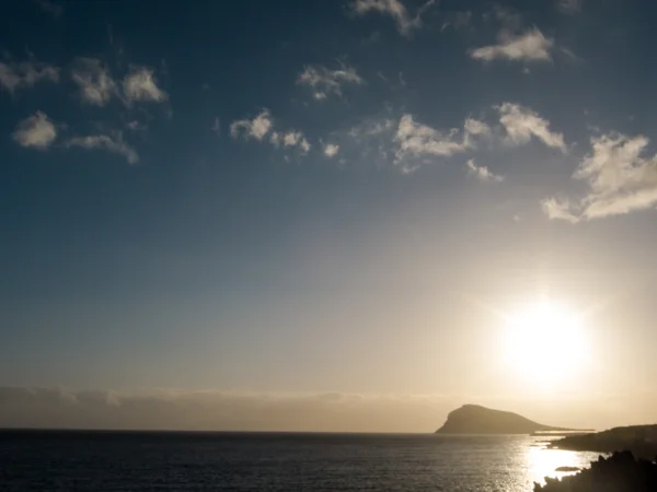 Puesta de sol tropical marina — Foto de Stock