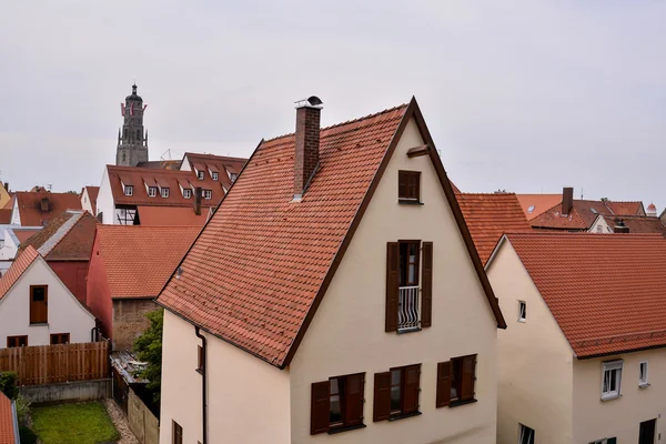 Klasszikus építészet Európai Building Village — Stock Fotó